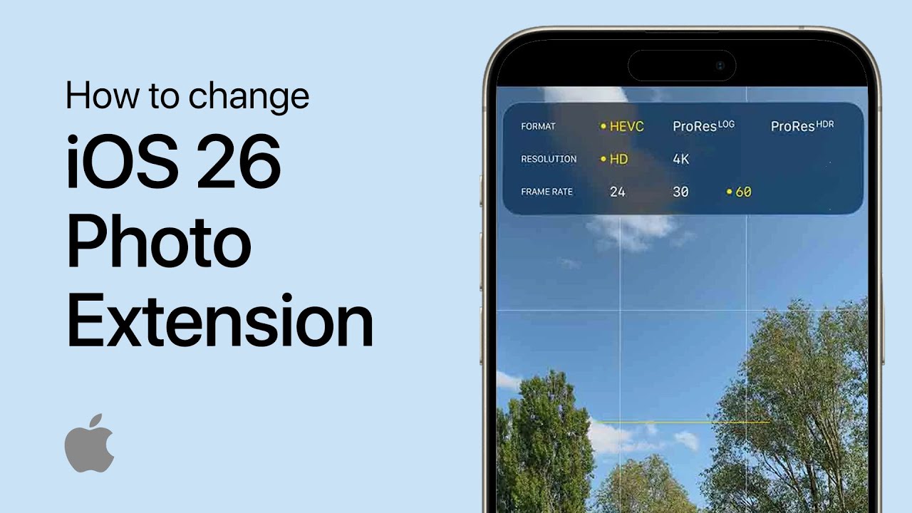 How to Change iOS 26 Camera Photo Extension (Format)